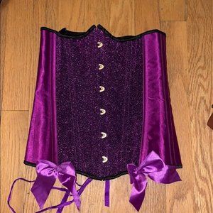 Purple Daisy Corset Size Small